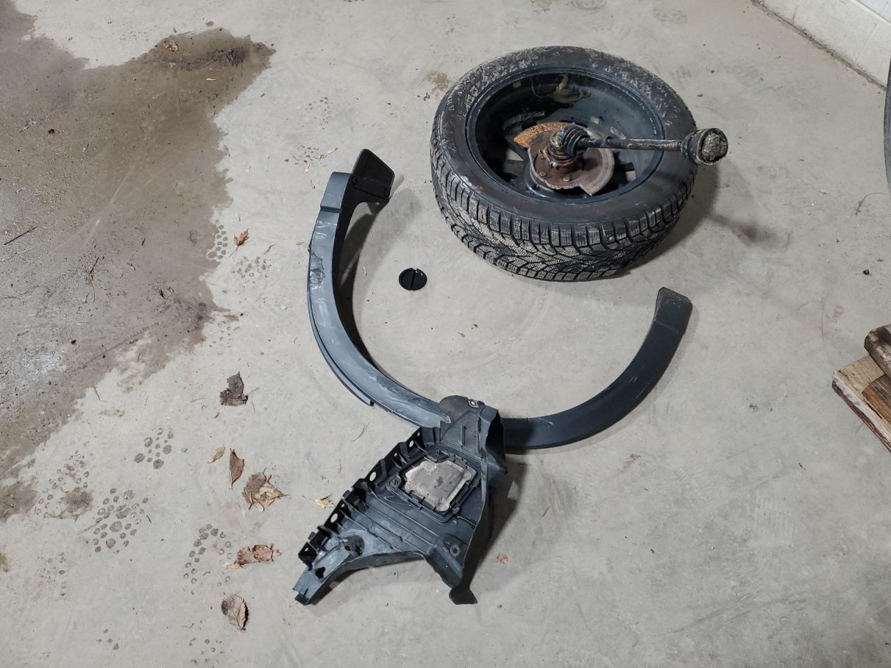 2019 Mazda CX-5 VIN JM3KFBEY3K0696655 Copart auction photo, undercarriage / side damage thumbnail 13