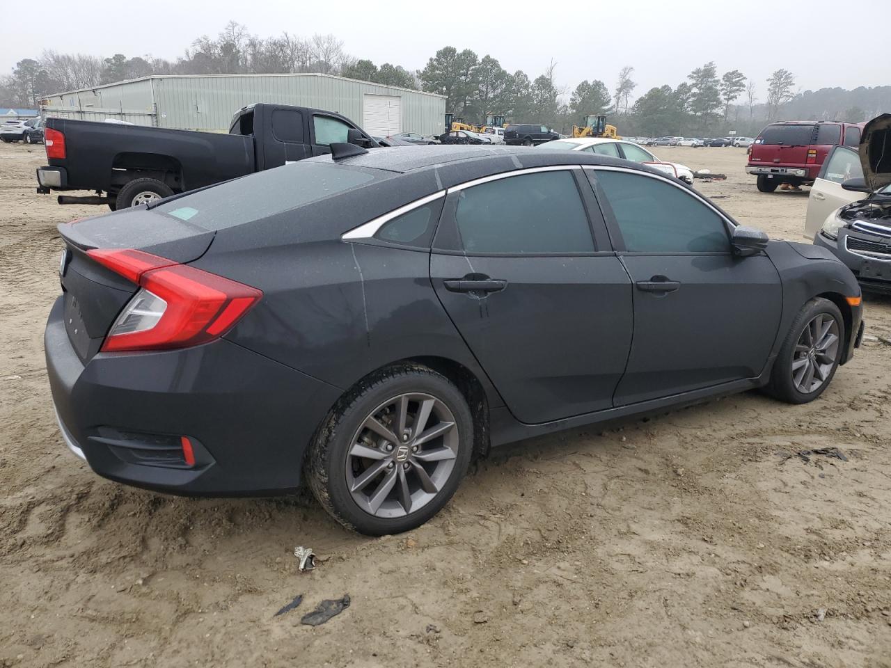 2021 Honda Civic VIN 19XFC1F30ME000666 Copart auction photo, front end damage thumbnail 3