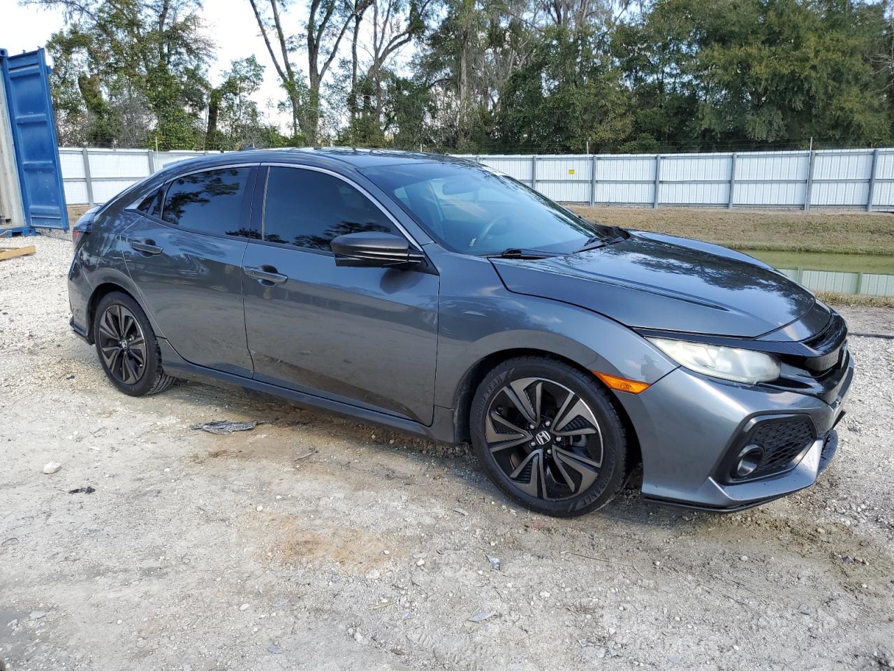 2018 Honda Civic VIN SHHFK7H55JU409870 Copart auction photo, front end damage thumbnail 4
