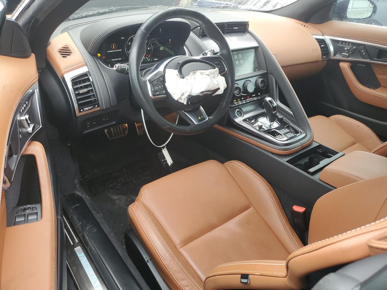 2023 Jaguar F-Type VIN SAJD51FE2PCK80557 Copart auction photo, front end / hail damage thumbnail 8