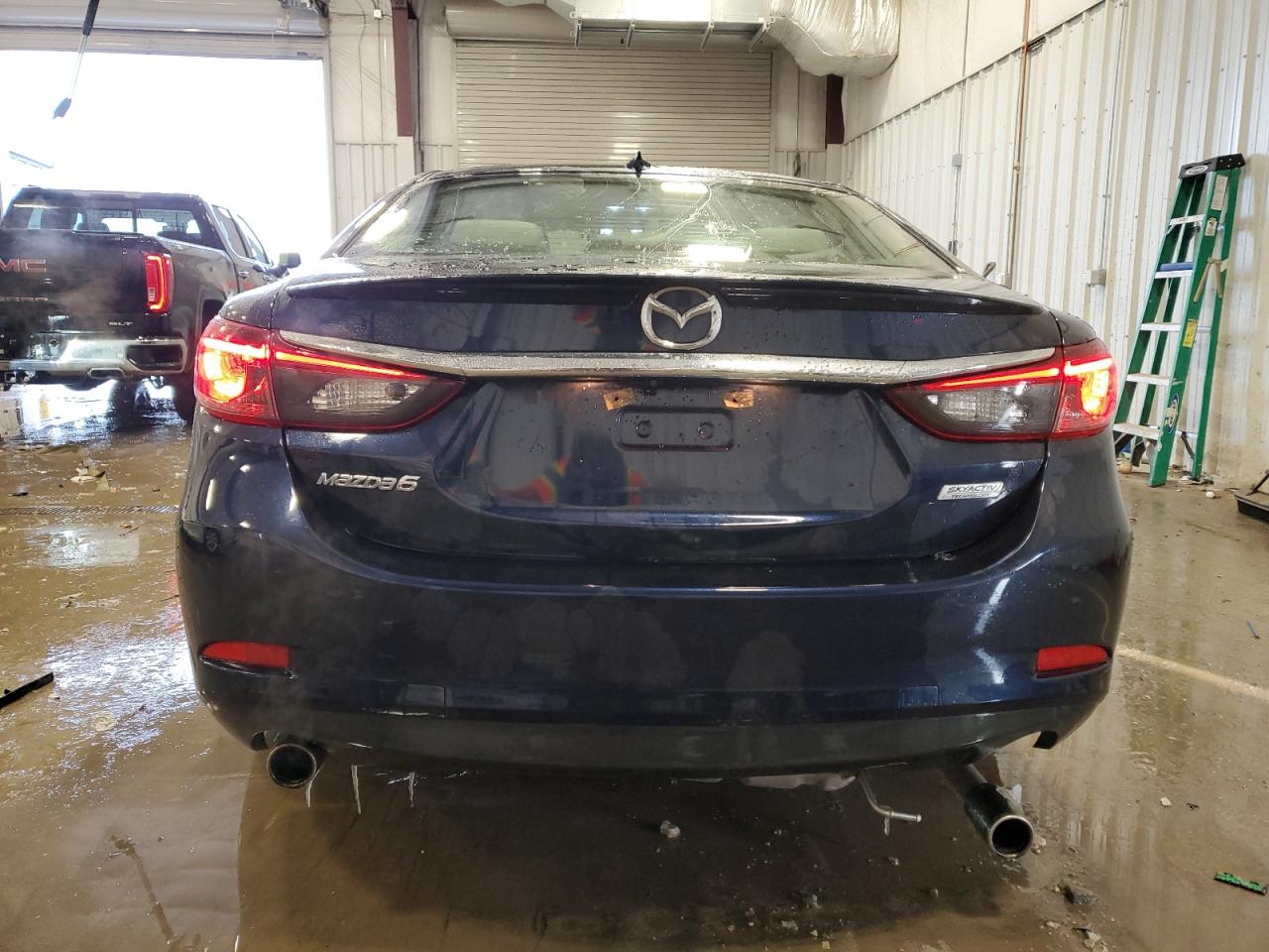 2016 Mazda 6 VIN JM1GJ1W5XG1420132 Copart auction photo, front end / side damage thumbnail 6
