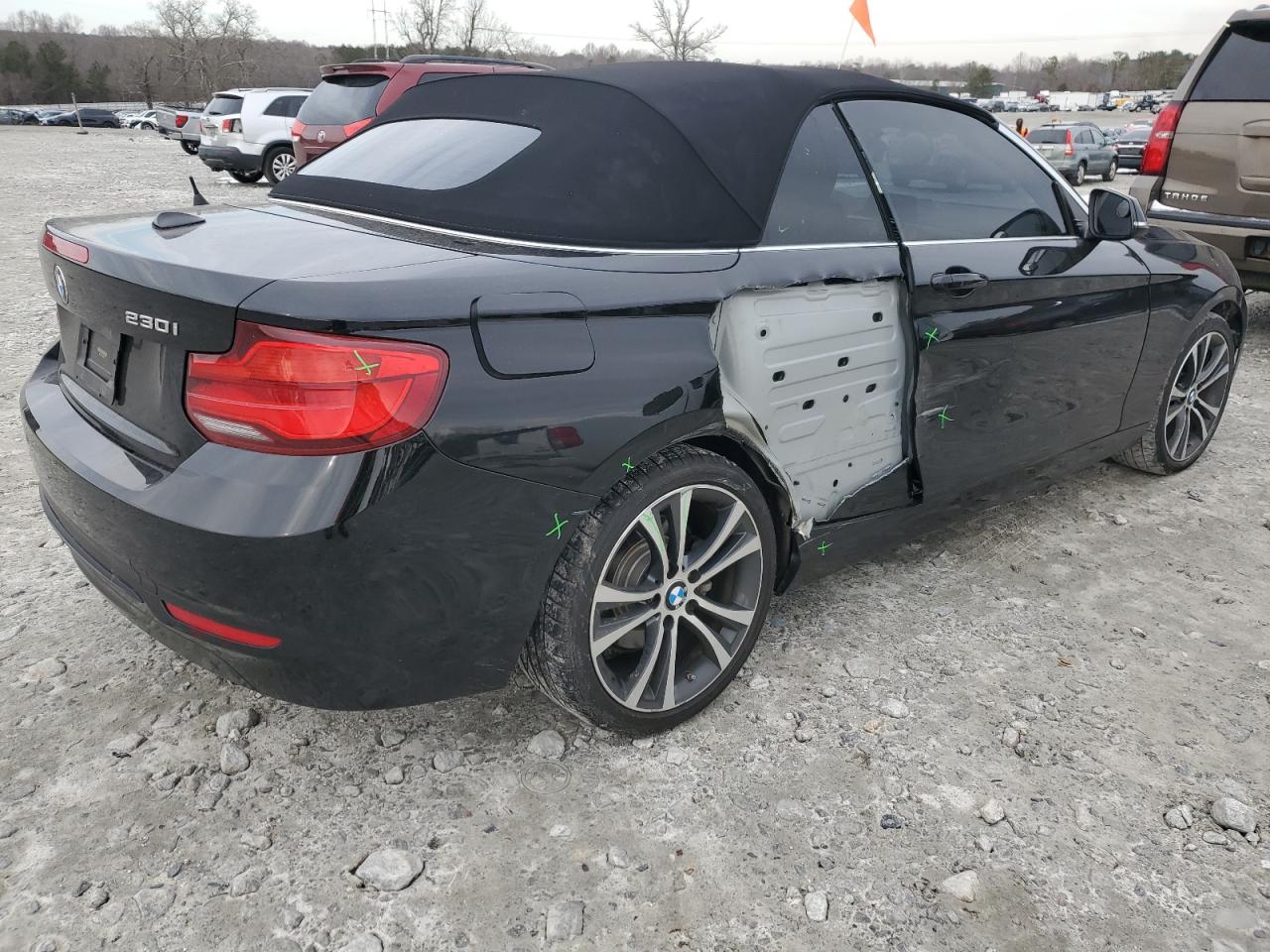 2018 BMW 2er VIN WBA2M7C51JVA97243 Copart auction photo, side damage thumbnail 3