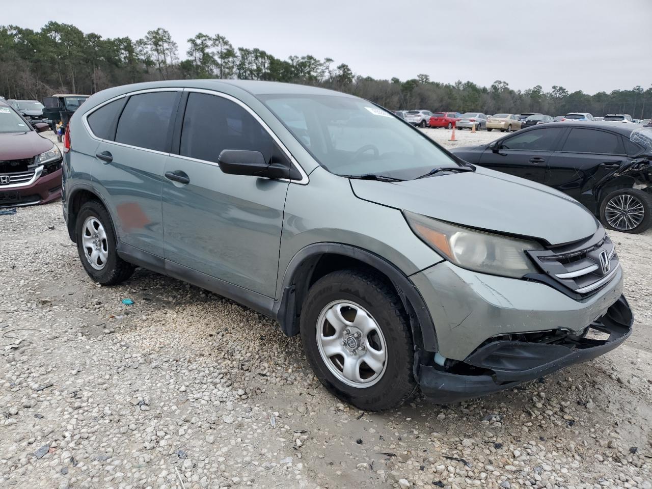 2012 Honda CR-V VIN 2HKRM3H39CH501777 Copart auction photo, front end / rear end damage thumbnail 4