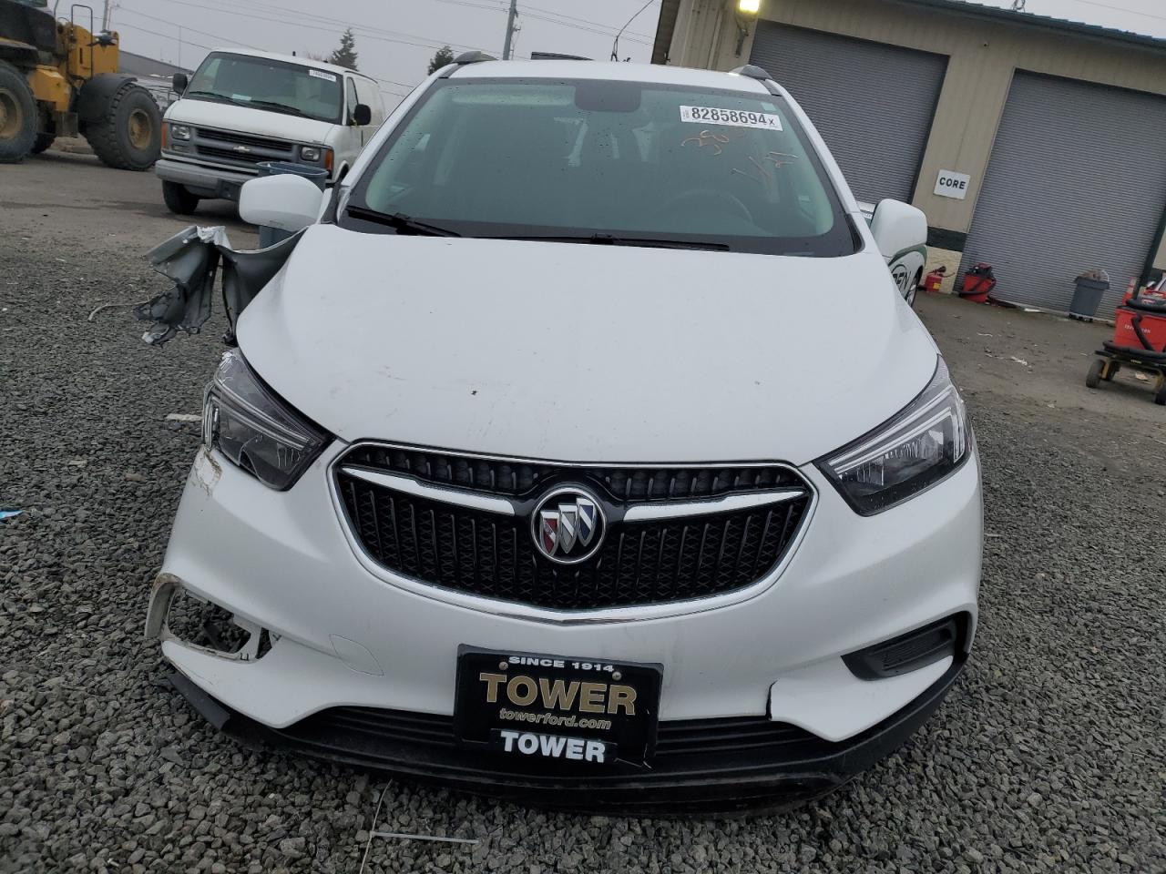 2020 Buick Encore VIN KL4CJESB4LB318258 Copart auction photo, front end / undercarriage damage thumbnail 5