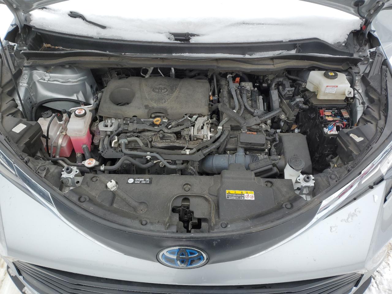 2021 Toyota Sienna VIN 5TDYRKEC5MS035742 Copart auction photo, all over damage thumbnail 12