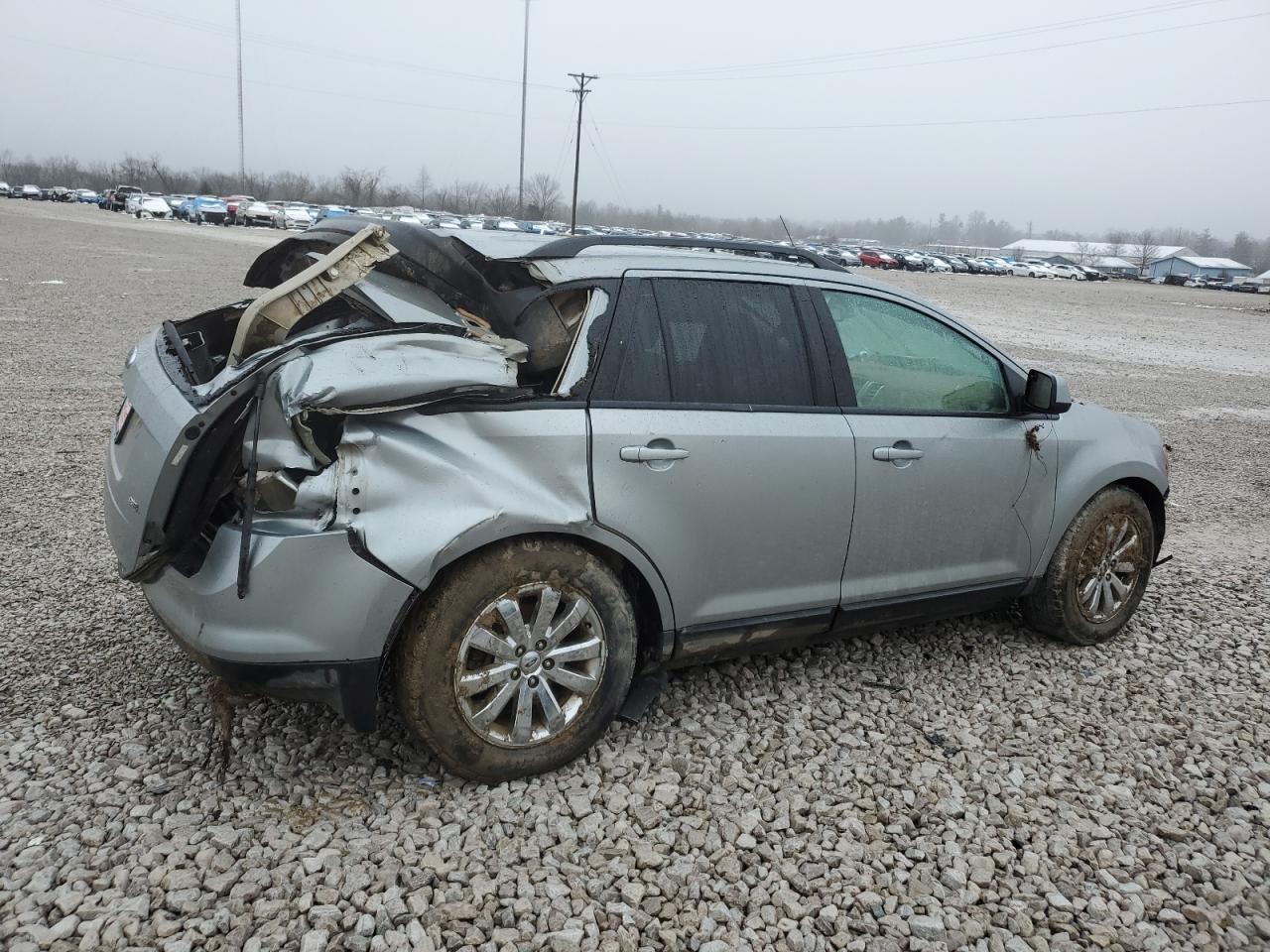2007 Ford Edge VIN 2FMDK38C37BB59384 Copart auction photo, water/flood / all over damage thumbnail 3