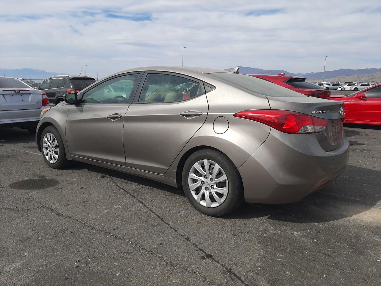2011 Hyundai Elantra VIN 5NPDH4AE6BH029312 Copart auction photo, stripped damage thumbnail 2