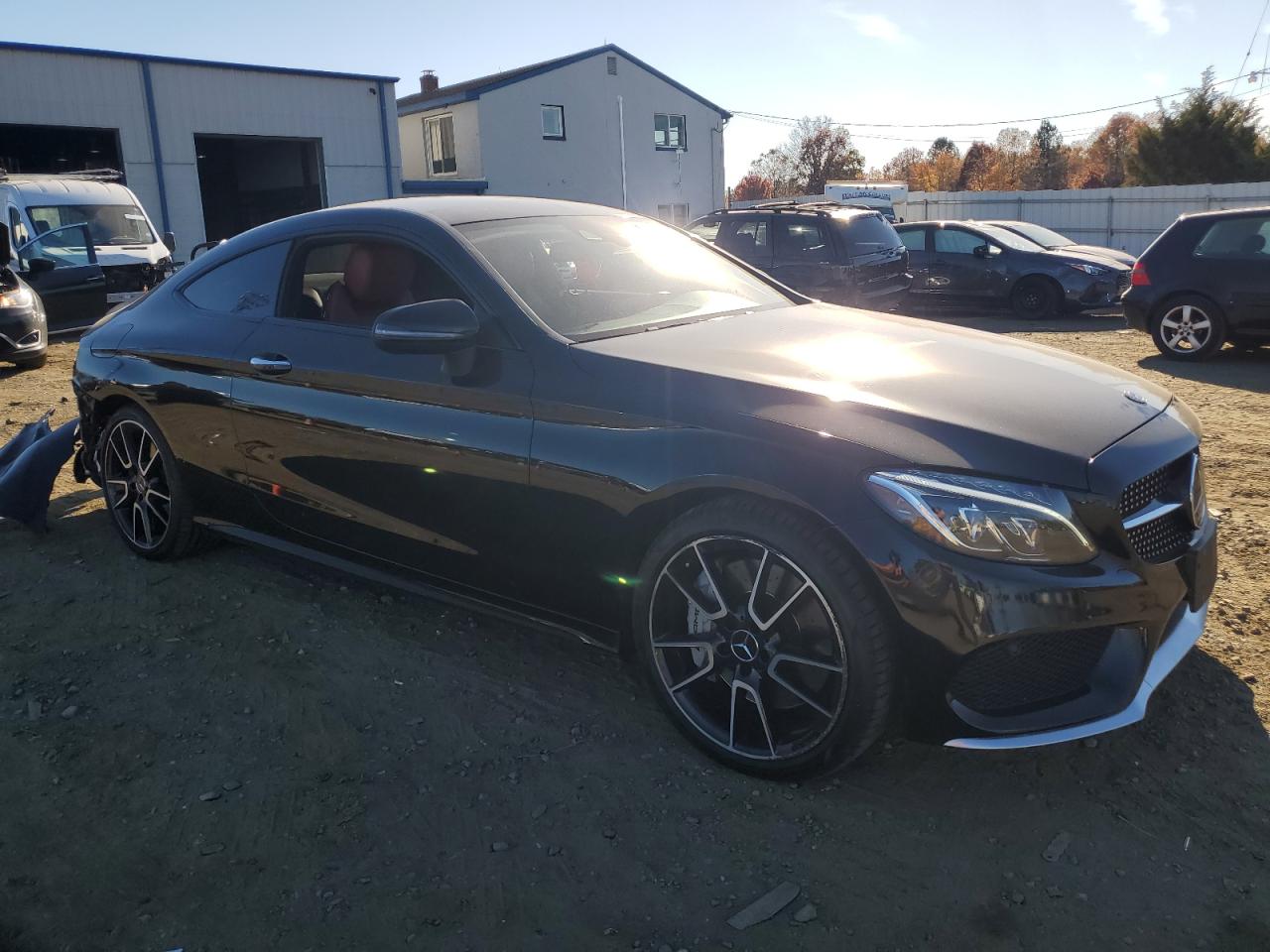 2018 Mercedes-Benz C-klasse VIN WDDWJ6EB6JF627388 Copart auction photo, rear end damage thumbnail 4