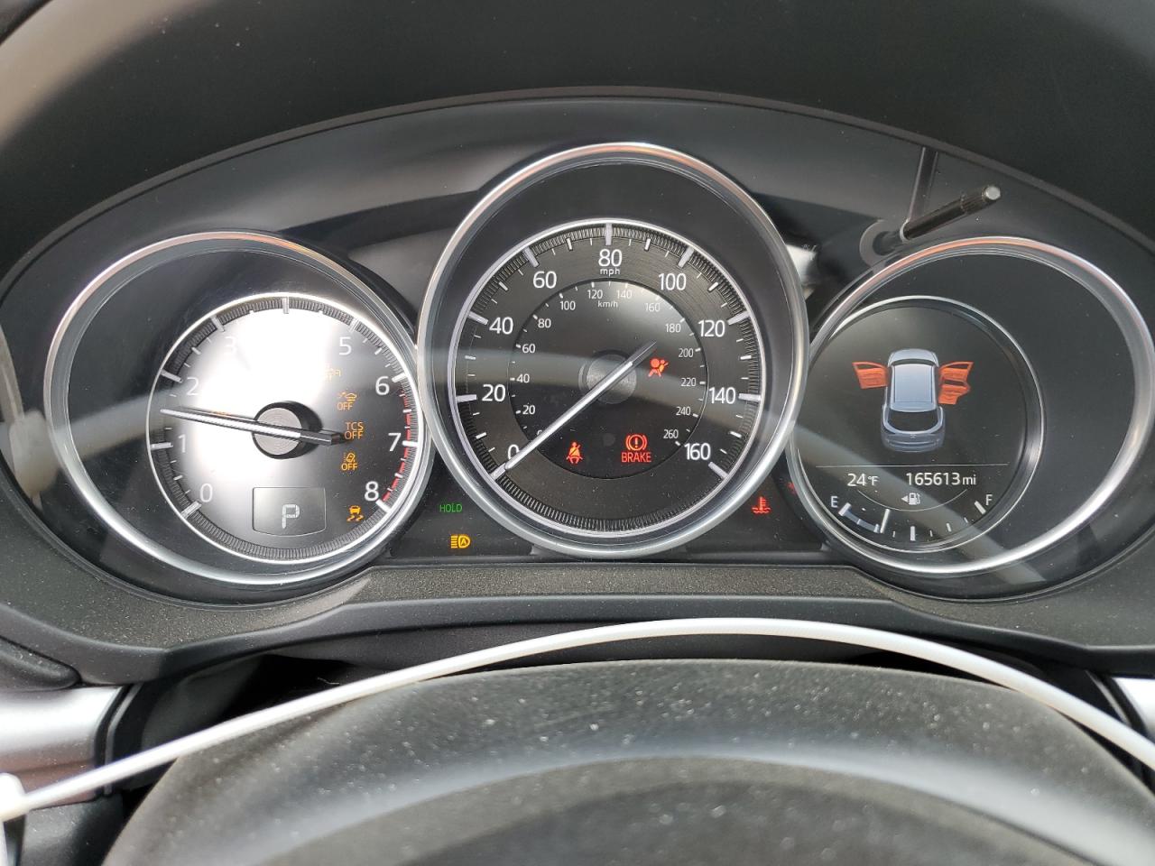 2019 Mazda CX-5 VIN JM3KFACM6K0545805 Copart auction photo, rear end damage thumbnail 9