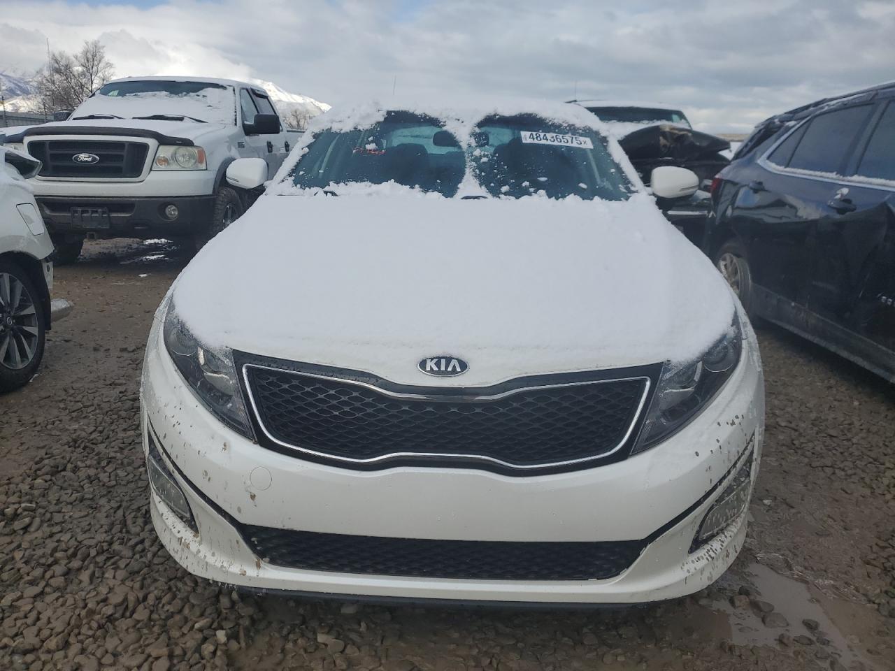 2015 KIA Optima VIN KNAGM4A75F5640266 Copart auction photo, rear end / all over damage thumbnail 5