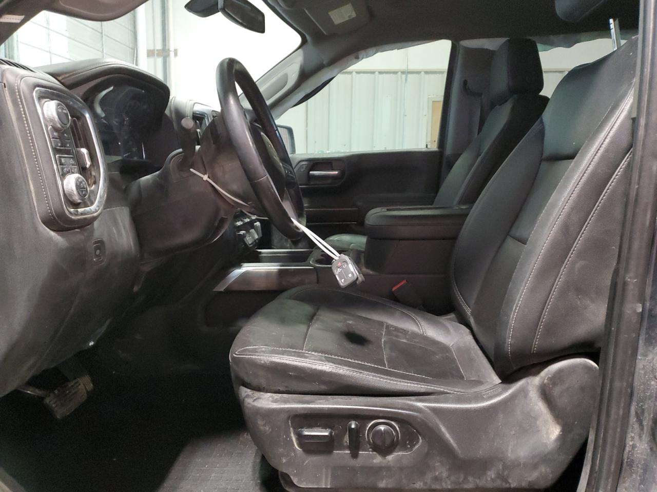 2021 GMC Sierra VIN 1GTU9DET9MZ317228 Copart auction photo, front end / rear end damage thumbnail 7
