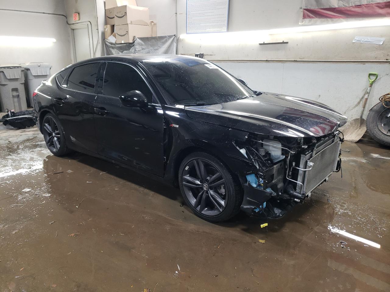 2024 Acura Integra VIN 19UDE4H3XRA014375 Copart auction photo, front end damage thumbnail 4