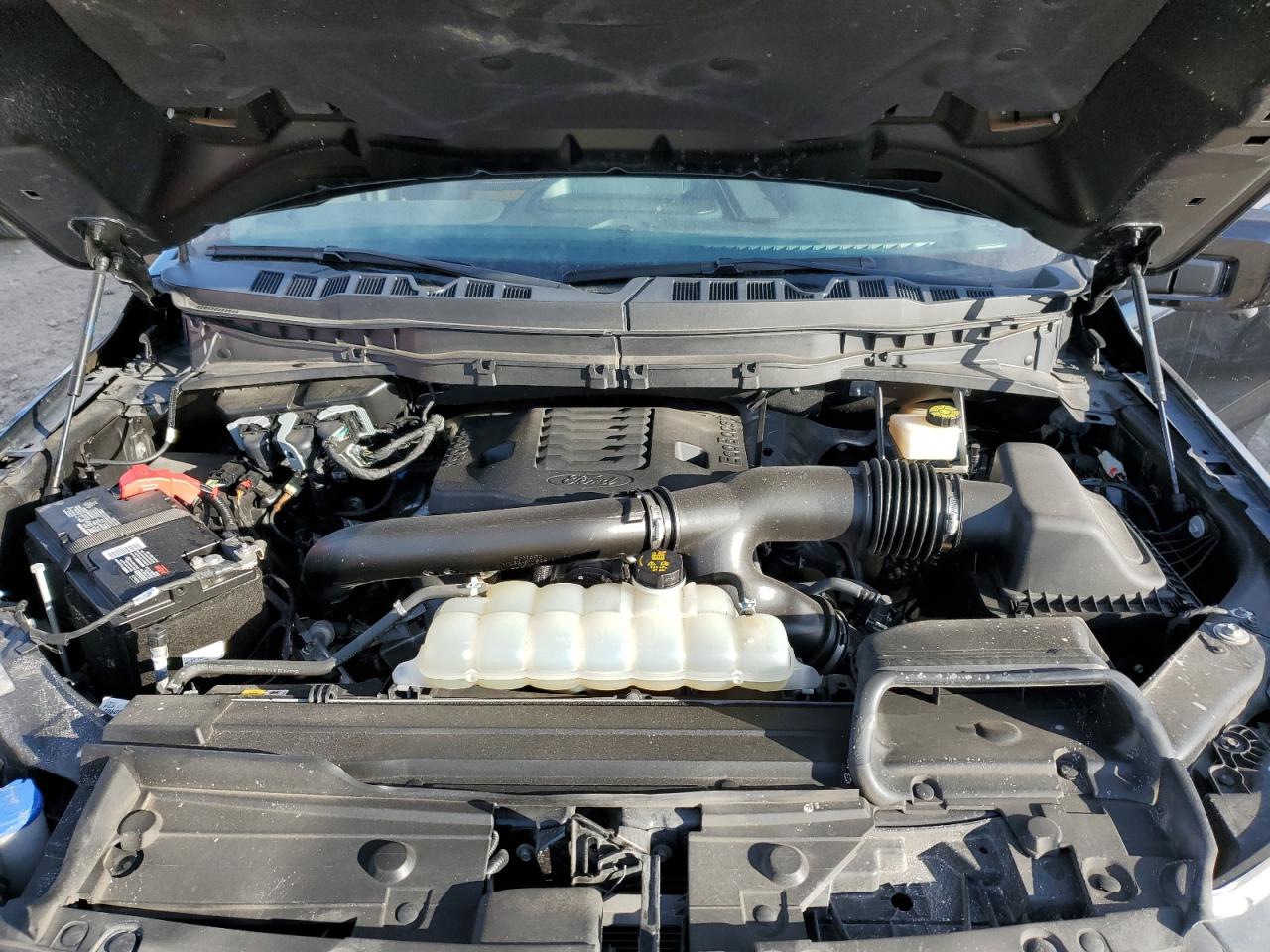 2022 Ford F-150 VIN 1FTEW1E84NFB99549 Copart auction photo, side / undercarriage damage thumbnail 11