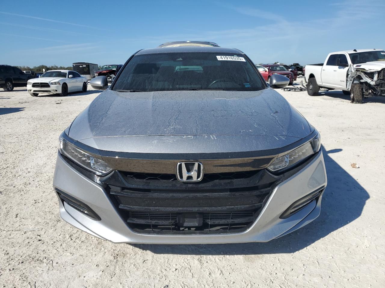 2020 Honda Accord VIN 1HGCV1F32LA144445 Copart auction photo, rear end damage thumbnail 5