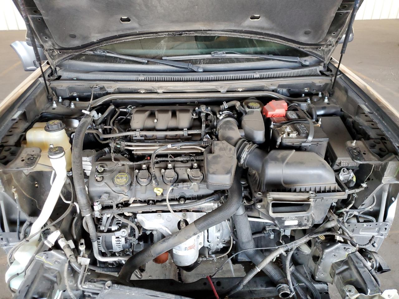 2018 Ford Flex VIN 2FMGK5D87JBA02653 Copart auction photo, front end damage thumbnail 11