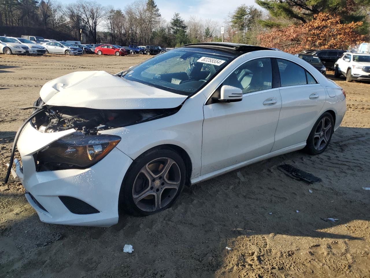2014 Mercedes-Benz CLA-klasse VIN WDDSJ4EB6EN145146
