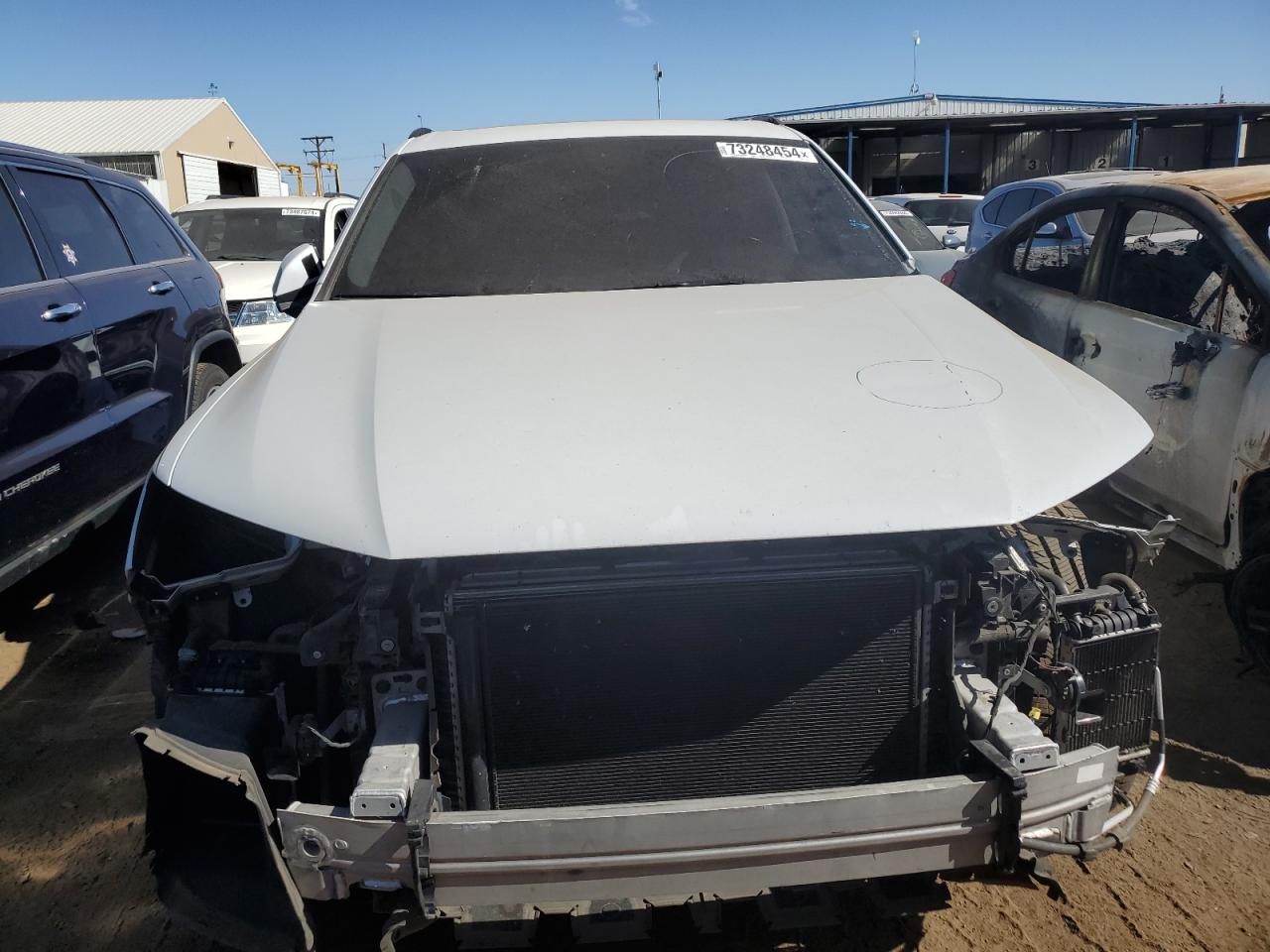 2017 Audi Q7 VIN WA1LAAF70HD048598 Copart auction photo, front end damage thumbnail 5