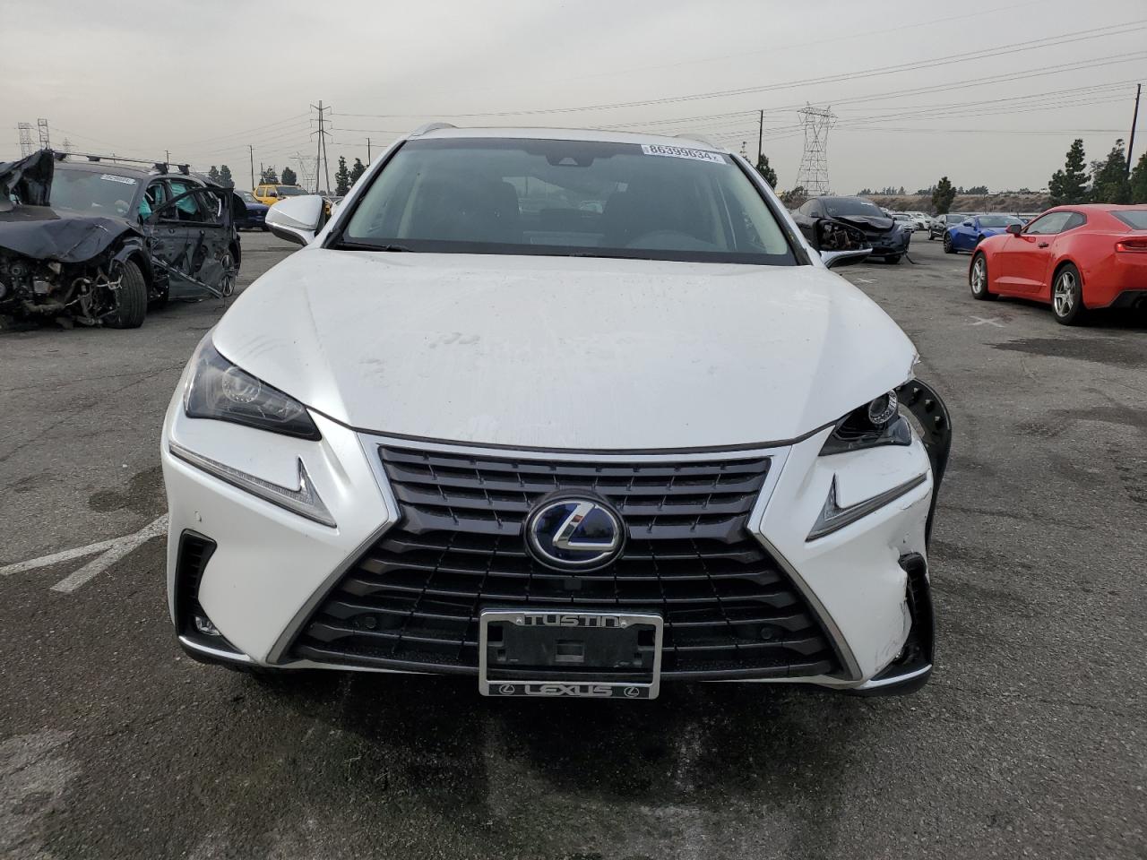 2019 Lexus NX VIN JTJBJRBZ8K2100034 Copart auction photo, all over / undercarriage damage thumbnail 5