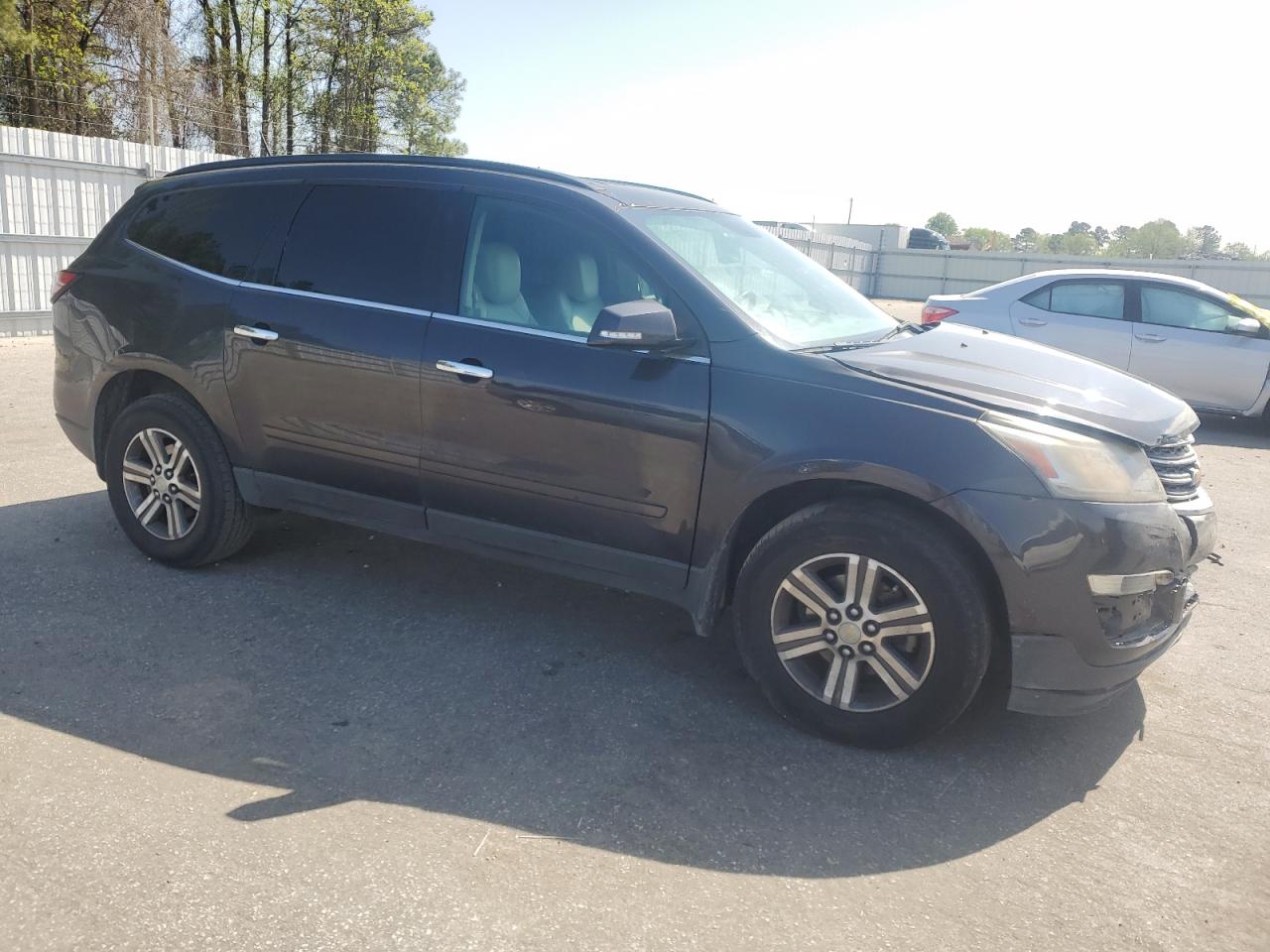 2017 Chevrolet Traverse VIN 1GNKRHKD5HJ262204 Copart auction photo, front end damage thumbnail 4