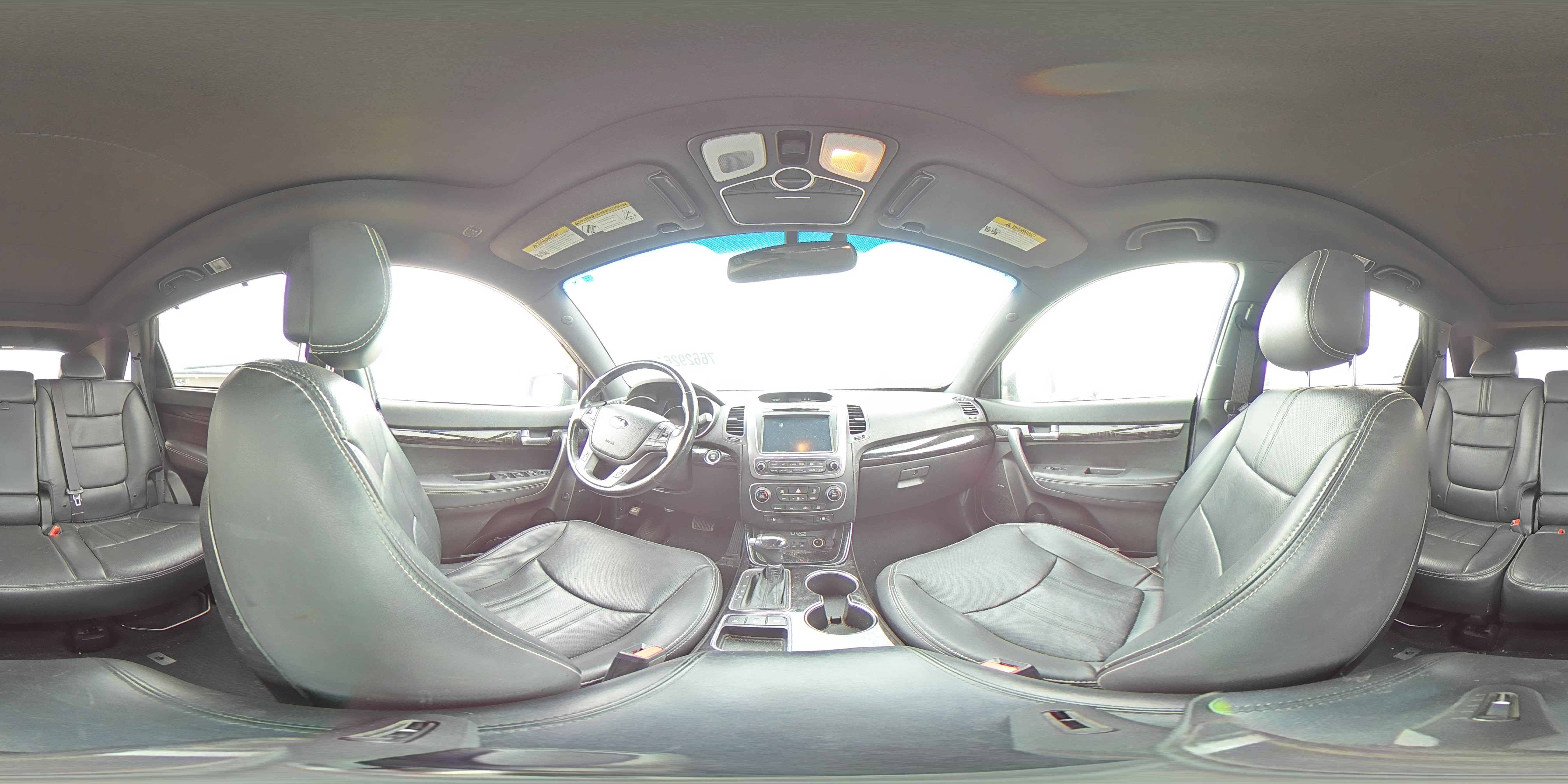 2014 KIA Sorento VIN 5XYKW4A7XEG450895 Copart auction photo, front end damage thumbnail 14