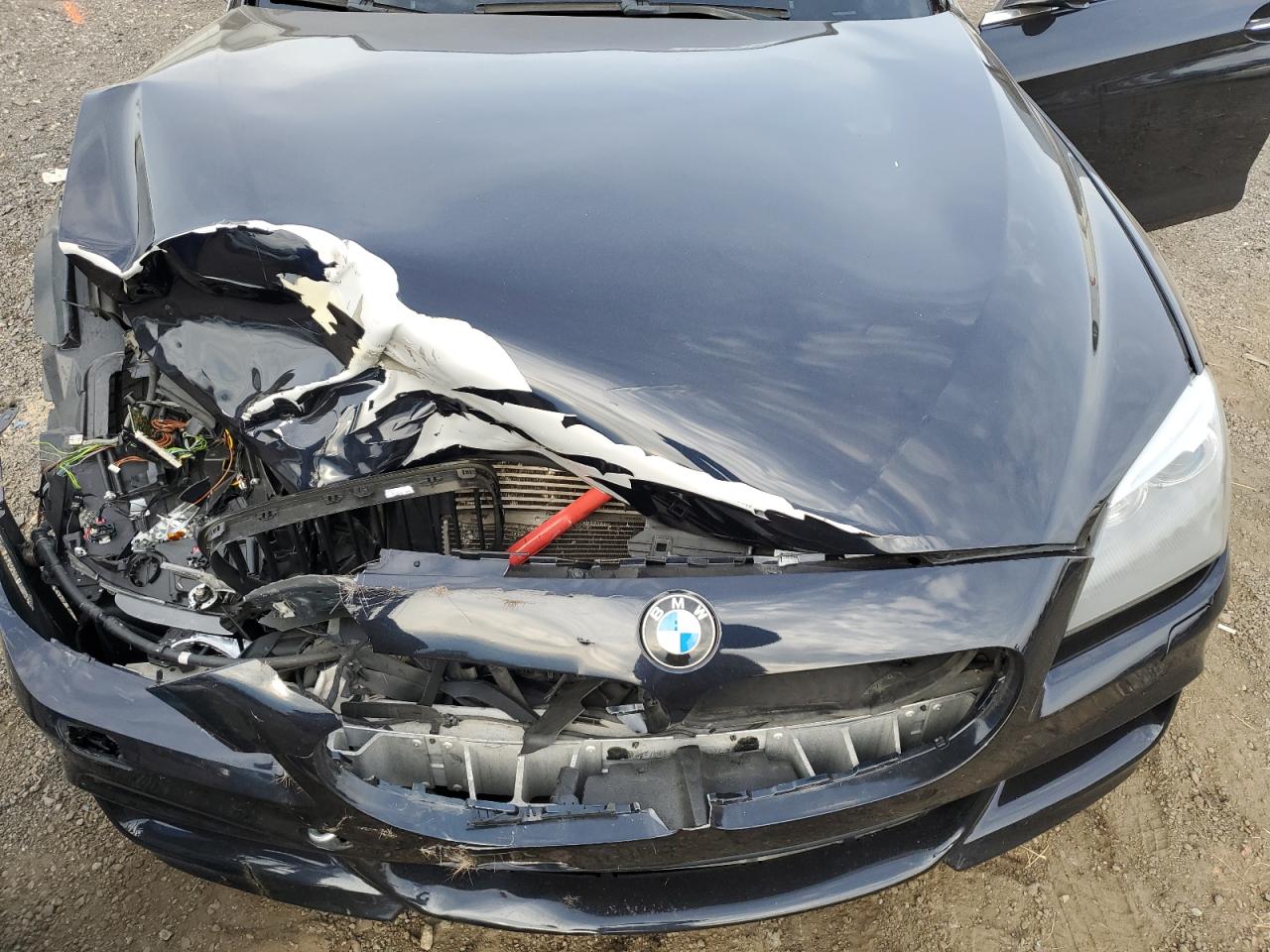 2014 BMW 6er VIN WBA6B4C57ED099299 Copart auction photo, front end / minor dent/scratches damage thumbnail 12
