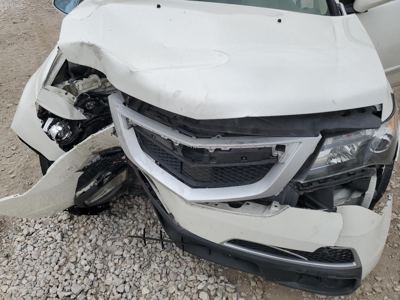 2013 Acura MDX VIN 2HNYD2H61DH519274 Copart auction photo, front end damage thumbnail 14