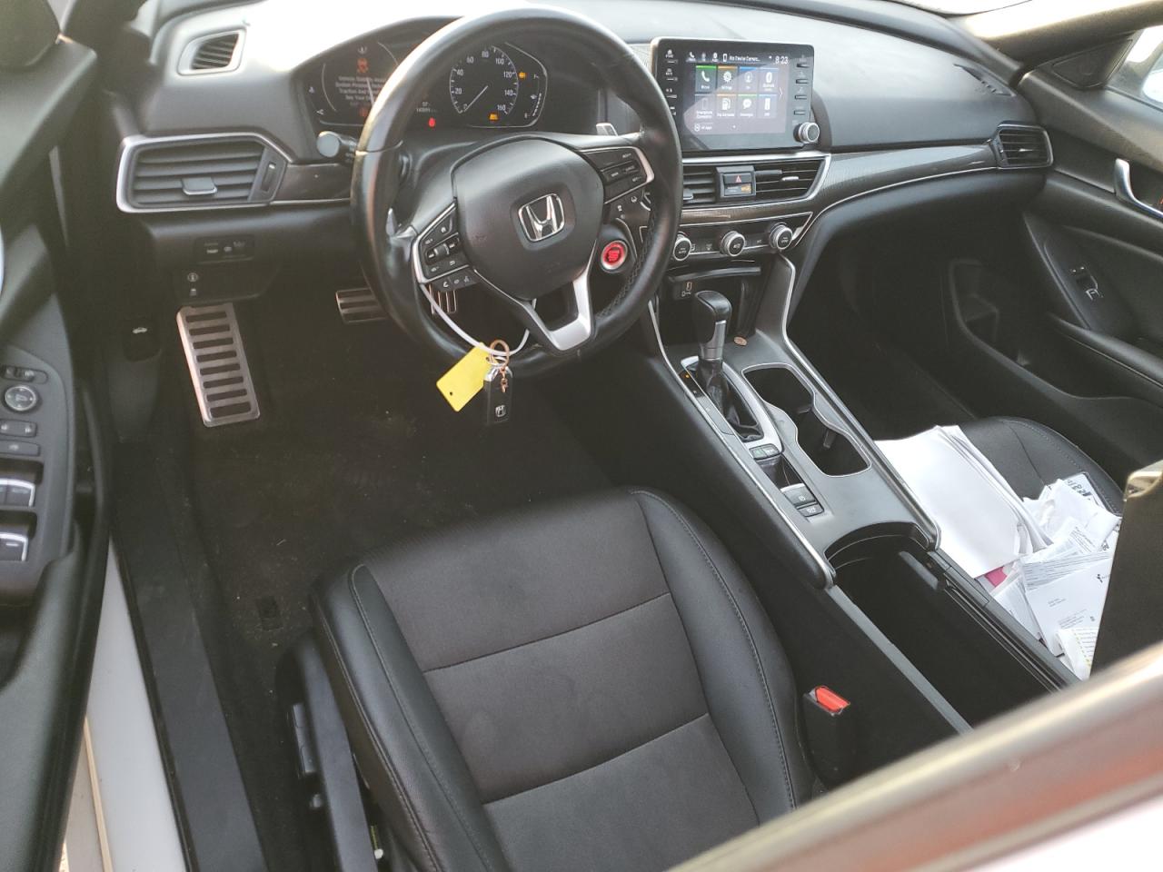 2020 Honda Accord VIN 1HGCV1F36LA138857 Copart auction photo, rear end damage thumbnail 8