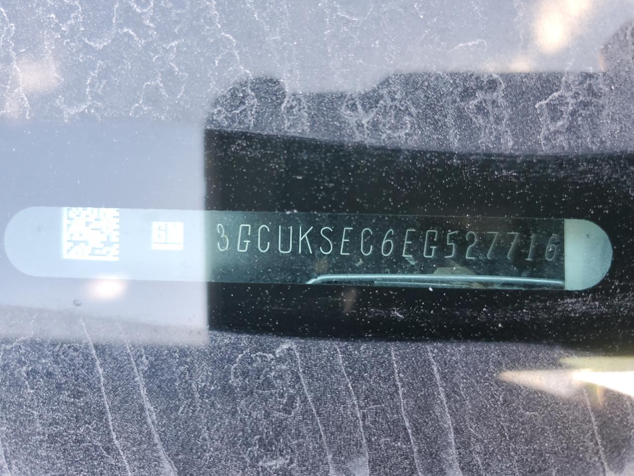 2014 Chevrolet Silverado VIN 3GCUKSEC6EG527716 Copart auction photo, front end damage thumbnail 12