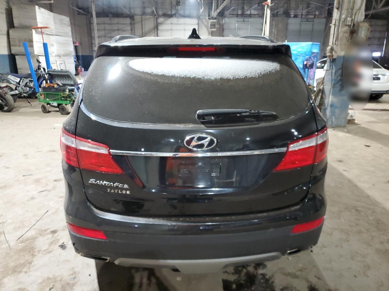 2013 Hyundai Santa Fe VIN KM8SM4HF9DU033165 Copart auction photo, side / front end damage thumbnail 6
