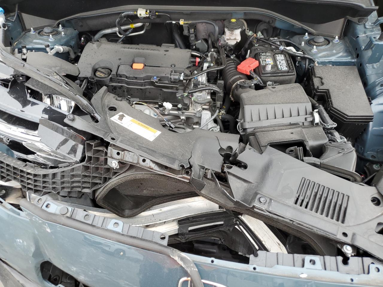 2024 Honda HR-V VIN 3CZRZ1H57RM754147 Copart auction photo, front end / side damage thumbnail 14