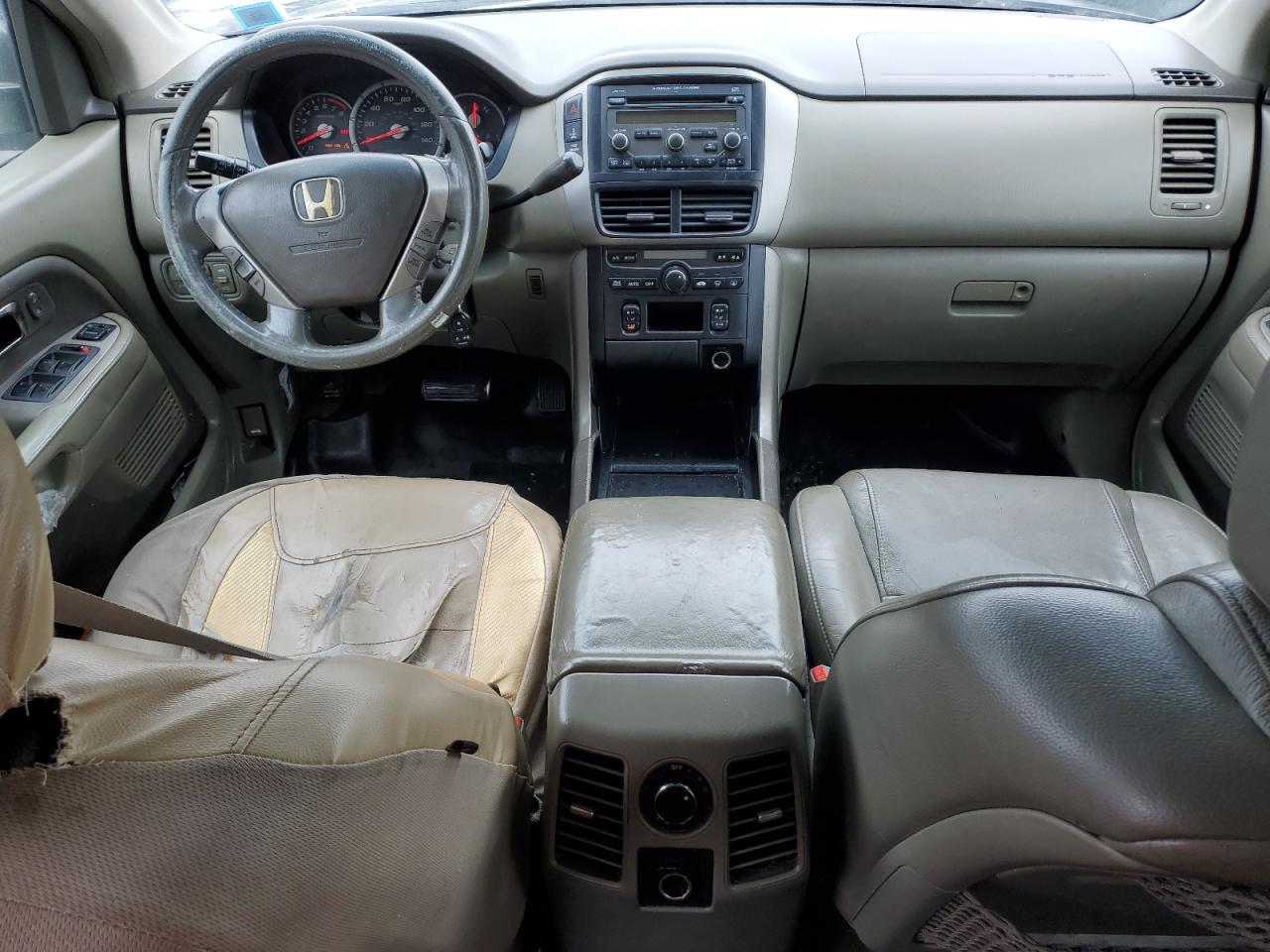 2006 Honda Pilot VIN 2HKYF18536H509292 Copart auction photo, minor dent/scratches damage thumbnail 8