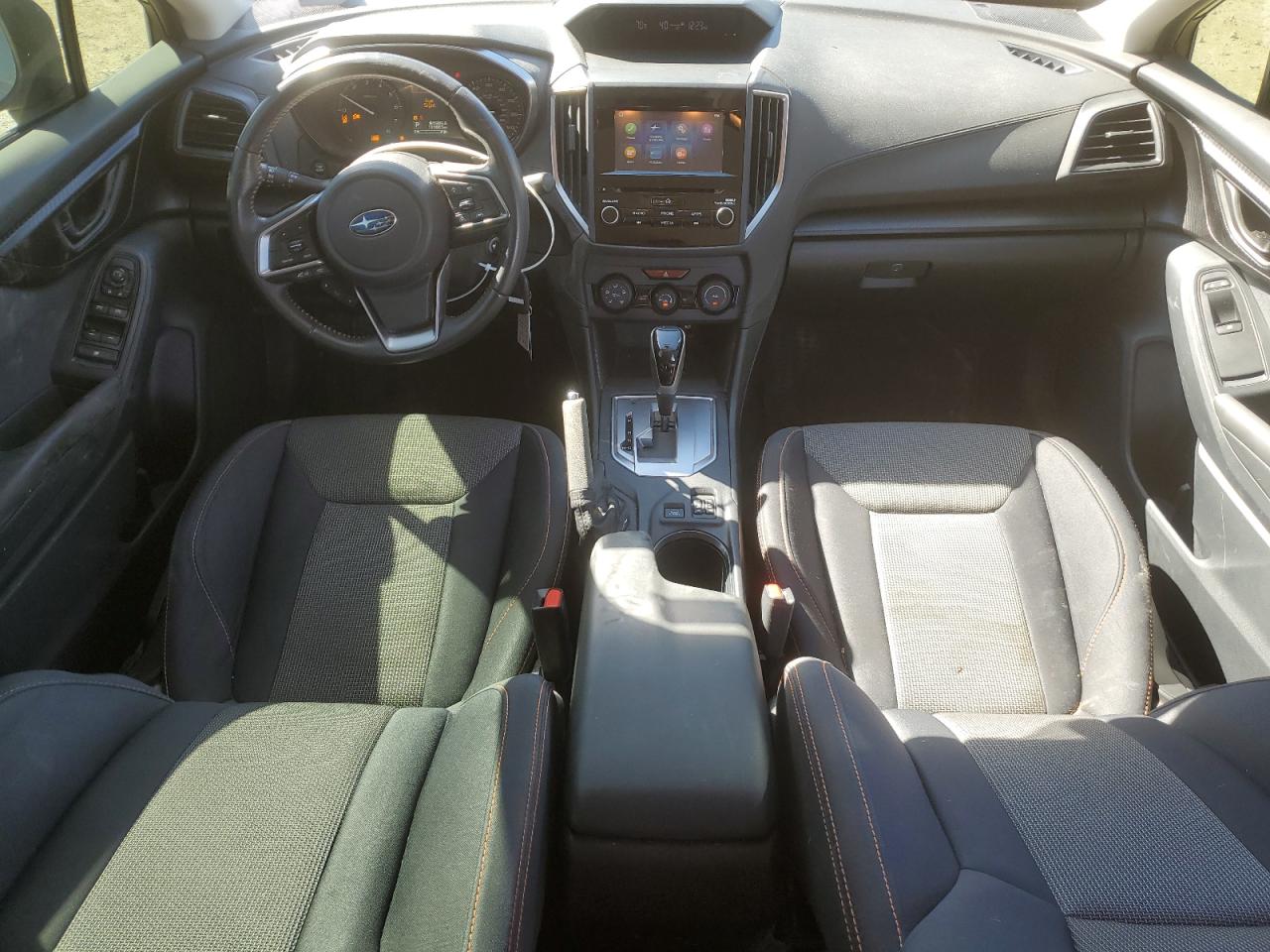 2019 Subaru XV VIN JF2GTAEC7K8300557 Copart auction photo, front end / side damage thumbnail 8