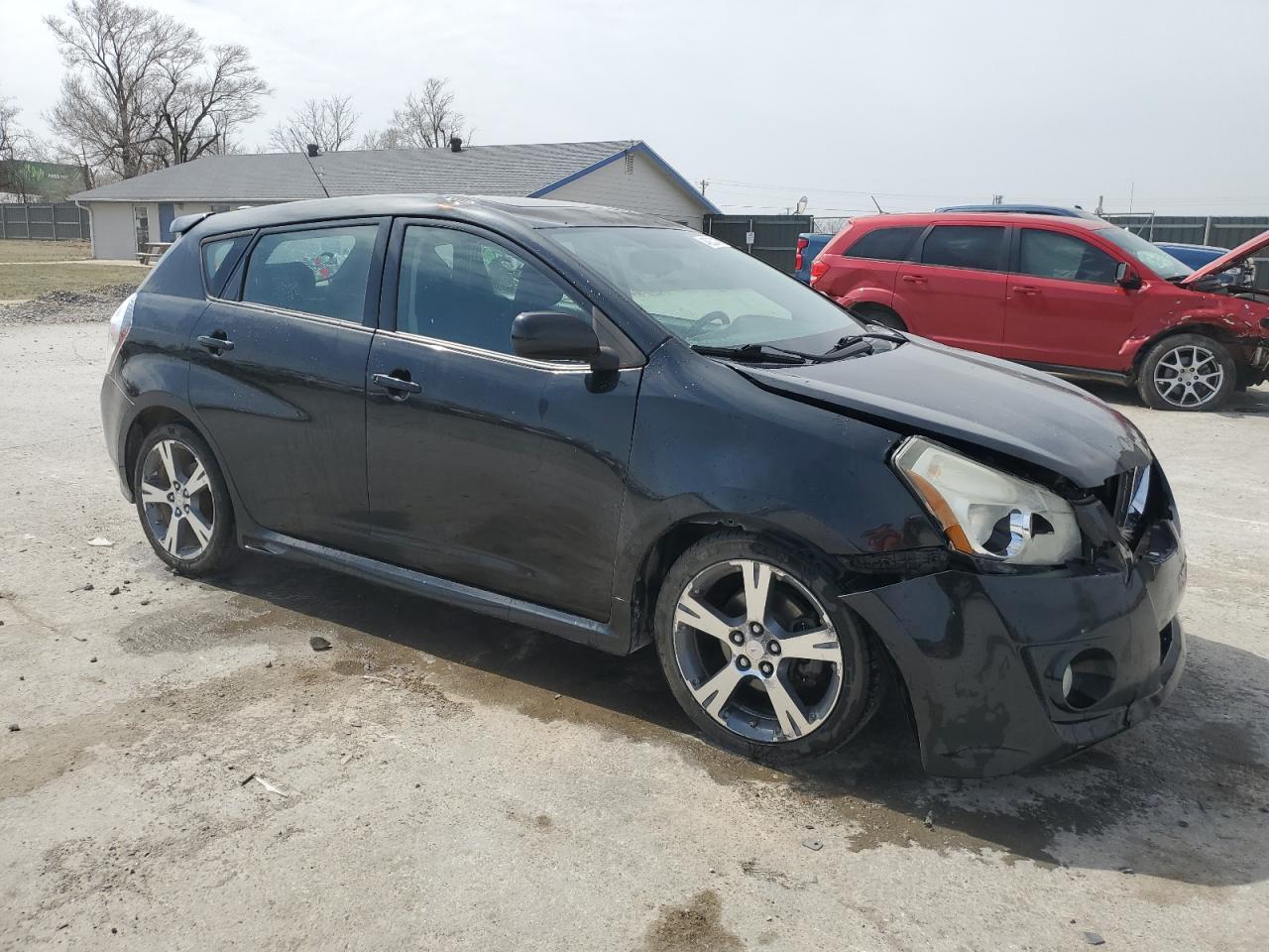 2010 Pontiac Vibe VIN 5Y2SR6E00AZ400762 Copart auction photo, side damage thumbnail 4