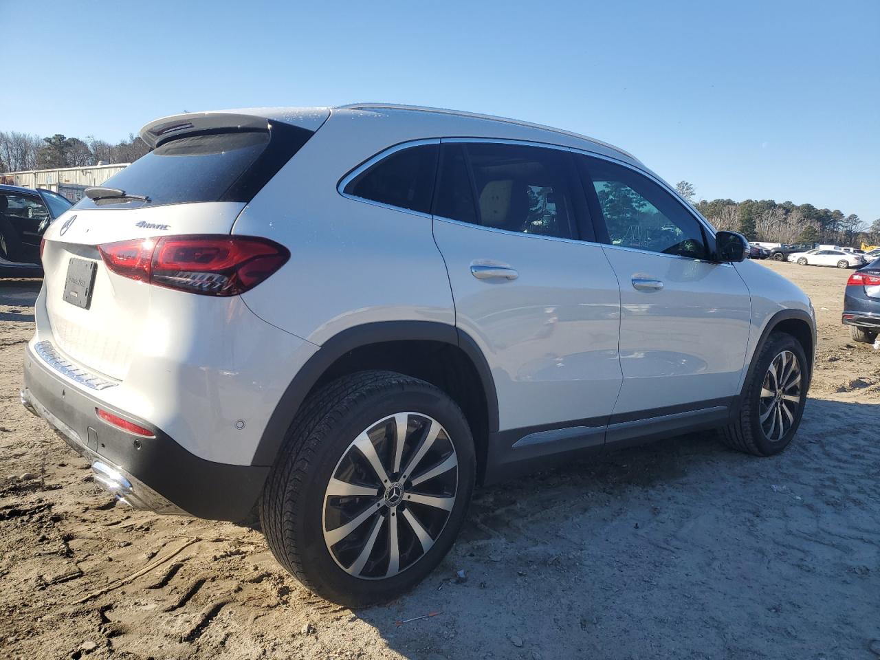 2021 Mercedes-Benz GLA-klasse VIN W1N4N4HB7MJ259092 Copart auction photo, vandalism / side damage thumbnail 3