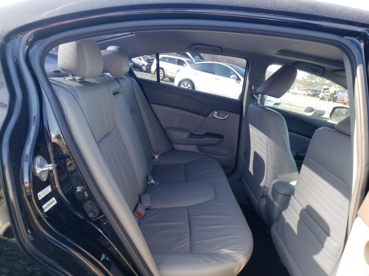 2012 Honda Civic VIN 19XFB2F97CE312141 Copart auction photo, rear end damage thumbnail 10