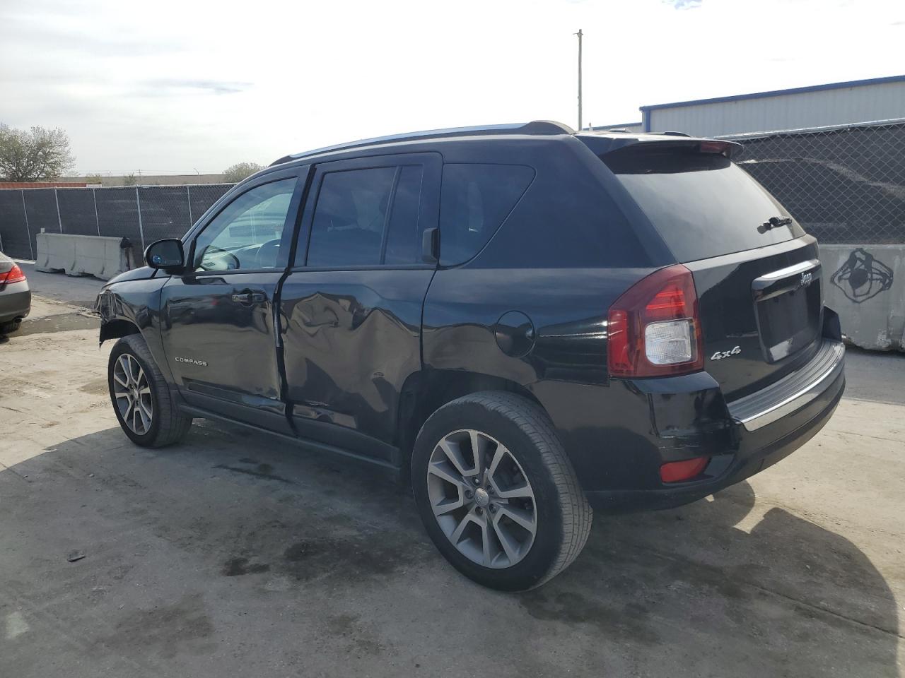 2016 Jeep Compass VIN 1C4NJDEB7GD790307 Copart auction photo, all over damage thumbnail 2