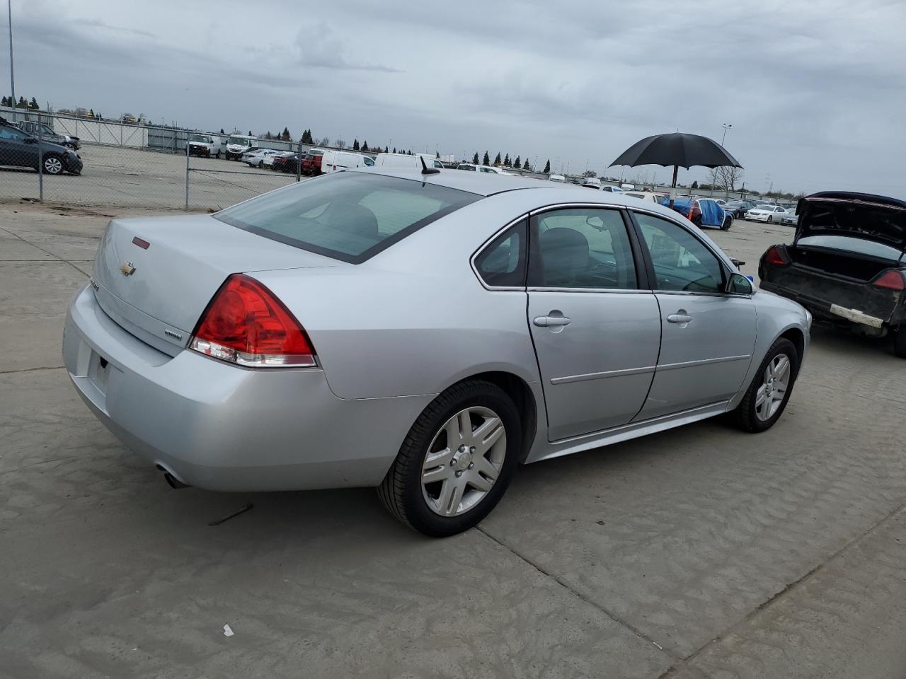 2016 Chevrolet Impala VIN 2G1WB5E36G1149847 Copart auction photo, all over damage thumbnail 3