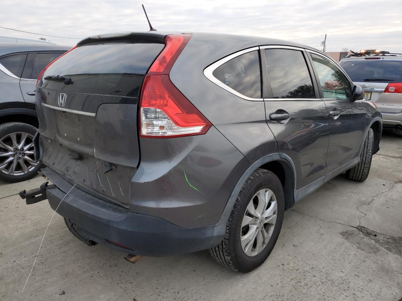 2013 Honda CR-V VIN 2HKRM4H52DH641615 Copart auction photo, rear end damage thumbnail 3
