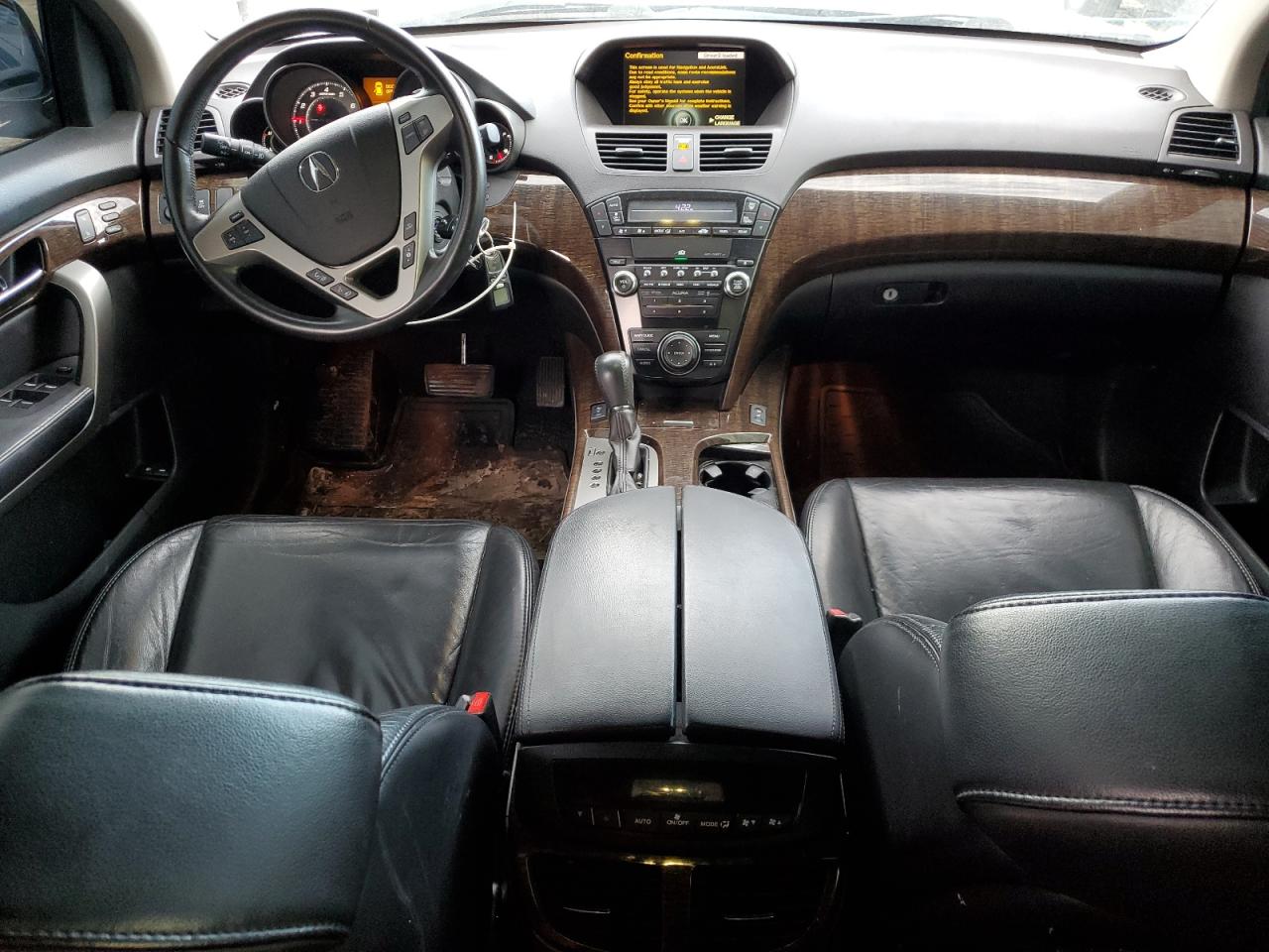 2012 Acura MDX VIN 2HNYD2H38CH520068 Copart auction photo, front end damage thumbnail 8