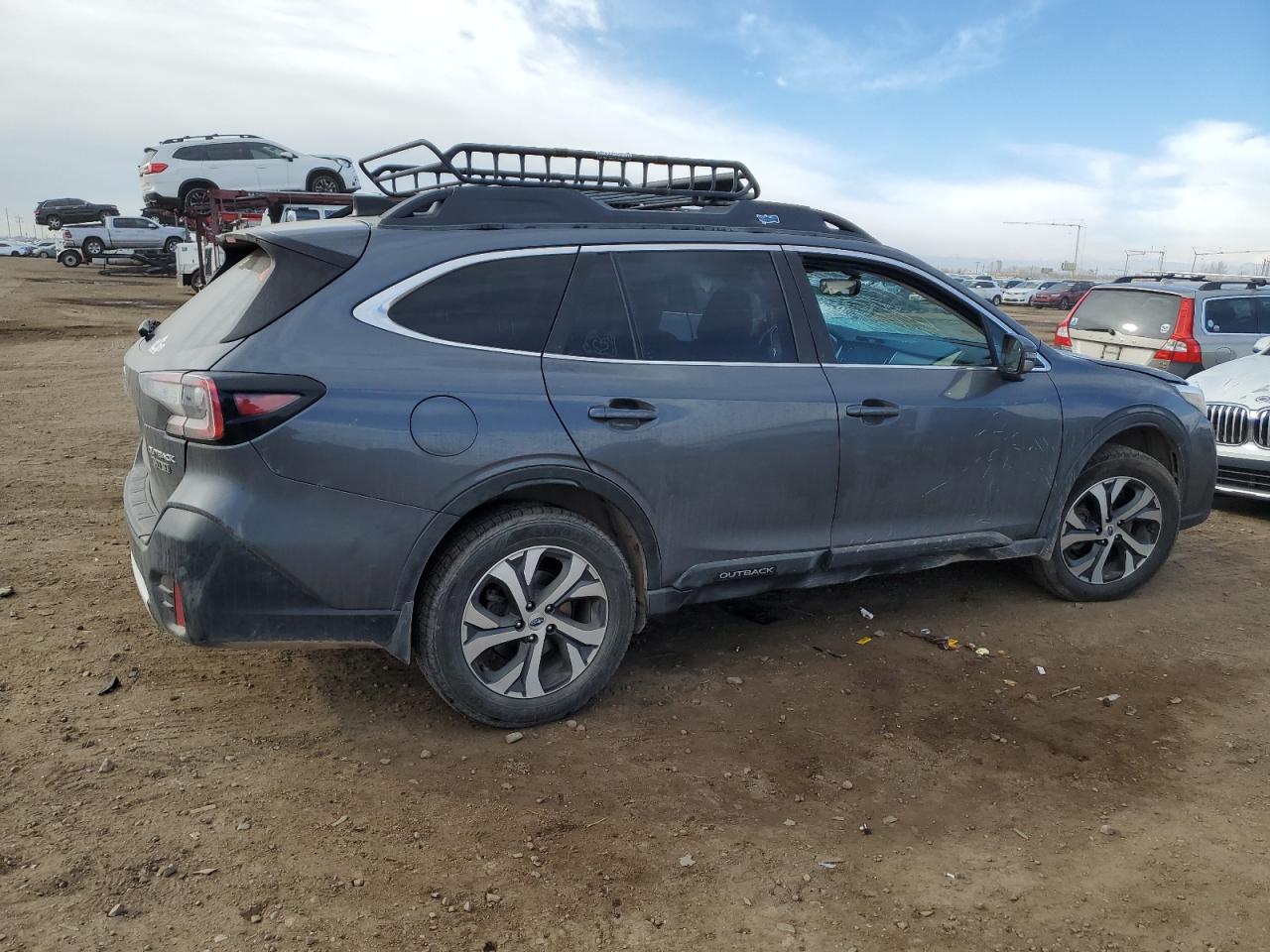 2021 Subaru Outback VIN 4S4BTANC9M3133770 Copart auction photo, side damage thumbnail 3