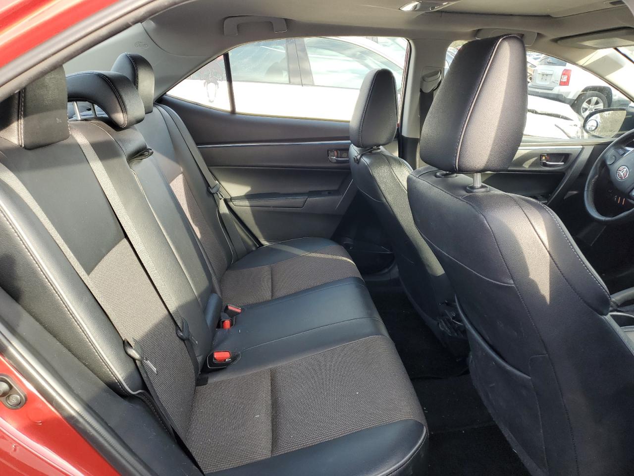 2015 Toyota Corolla VIN 2T1BURHE7FC439163 Copart auction photo, side / rear end damage thumbnail 10