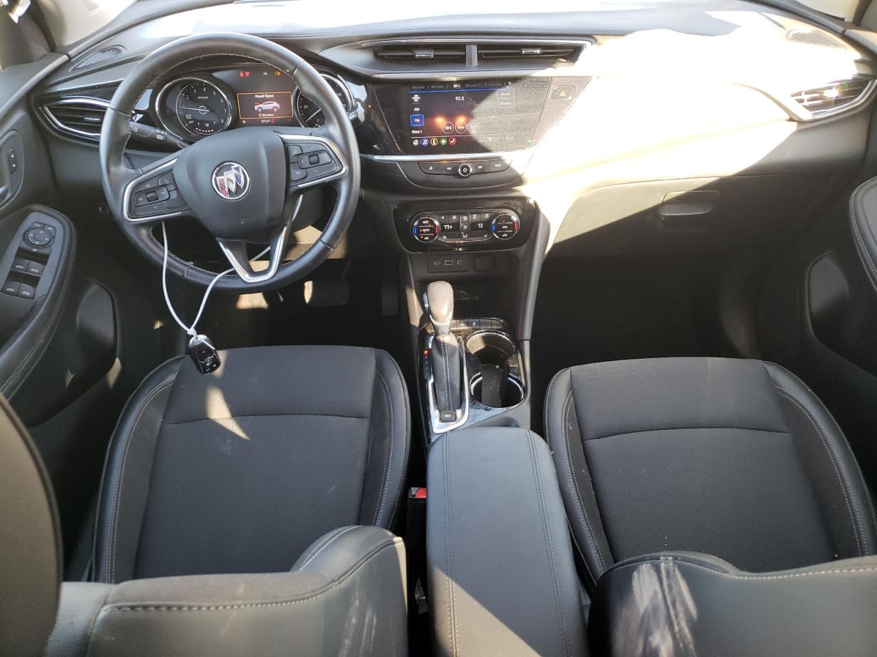 2021 Buick Encore VIN KL4MMDS28MB123724 Copart auction photo, front end / side damage thumbnail 8