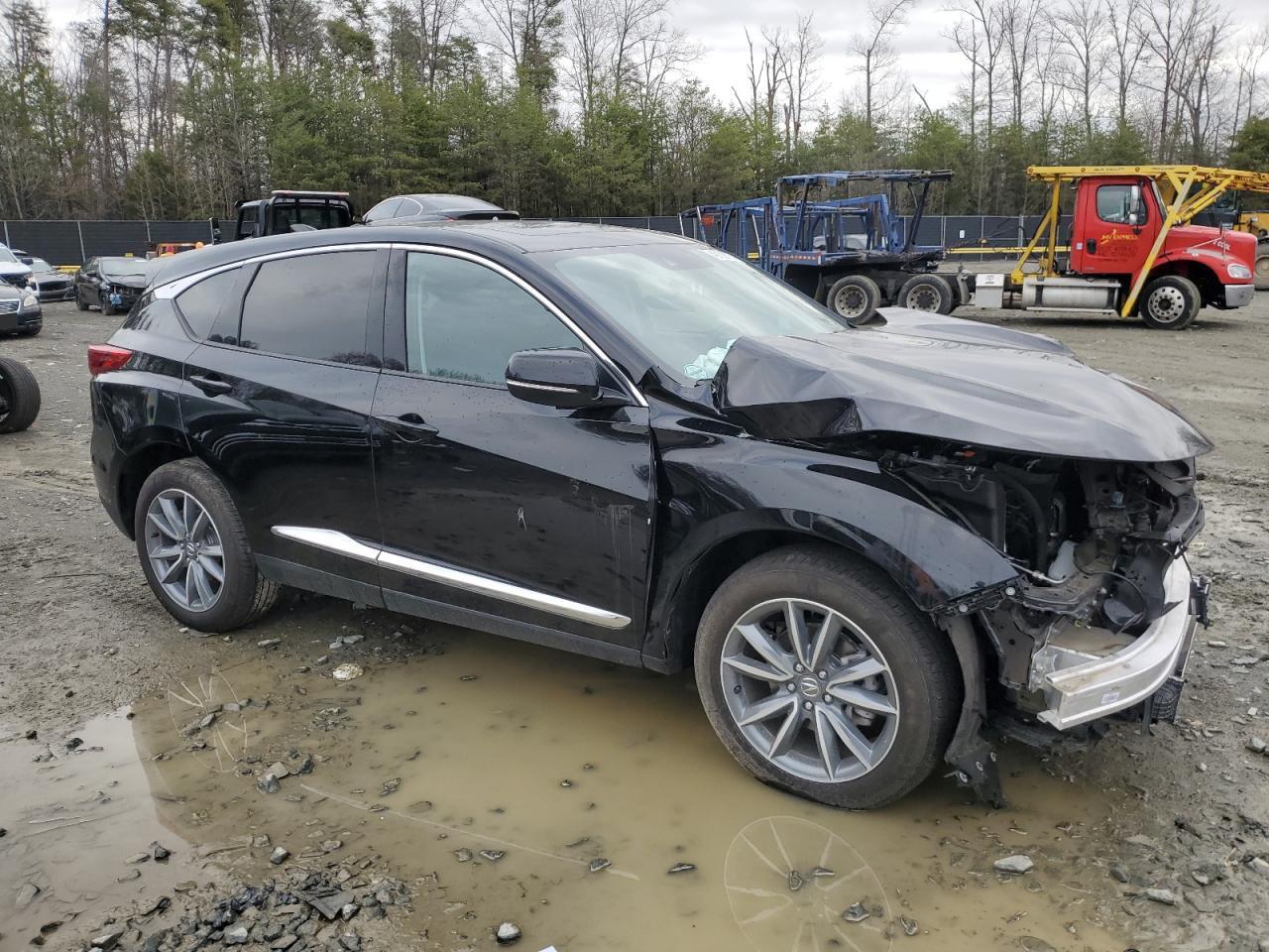 2023 Acura RDX VIN 5J8TC2H53PL000181 Copart auction photo, front end / rear end damage thumbnail 4