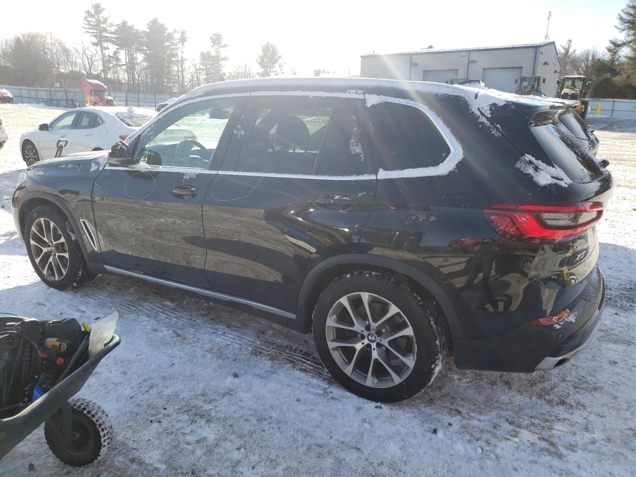 2019 BMW X5 VIN 5UXCR6C50KLL34638 Copart auction photo, side damage thumbnail 2
