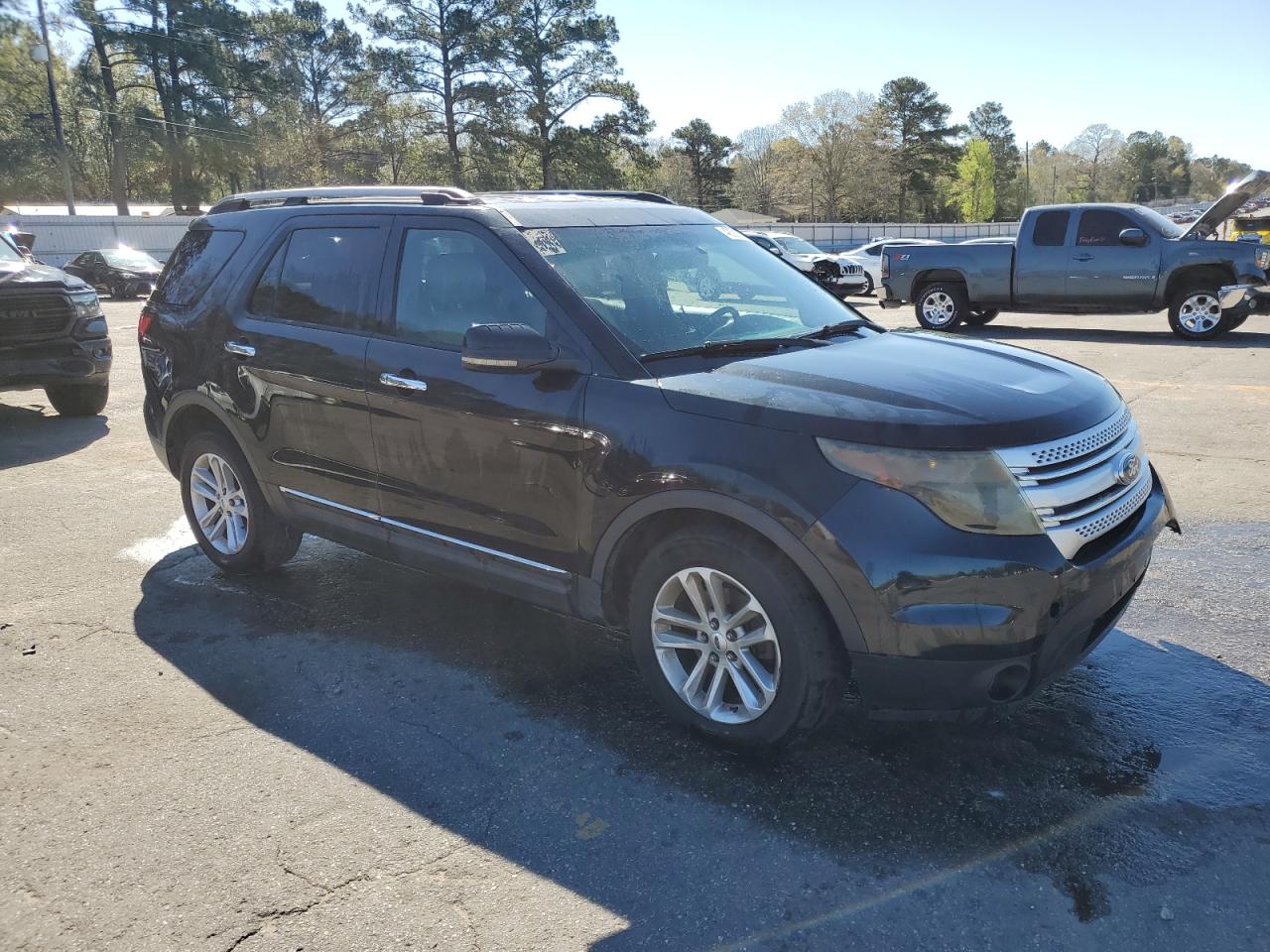 2013 Ford Explorer VIN 1FM5K7D85DGA06667 Copart auction photo, rear end / front end damage thumbnail 4