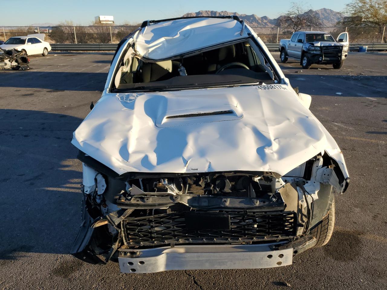 2022 Toyota 4Runner VIN JTEPU5JR0N5973530 Copart auction photo, rollover damage thumbnail 5
