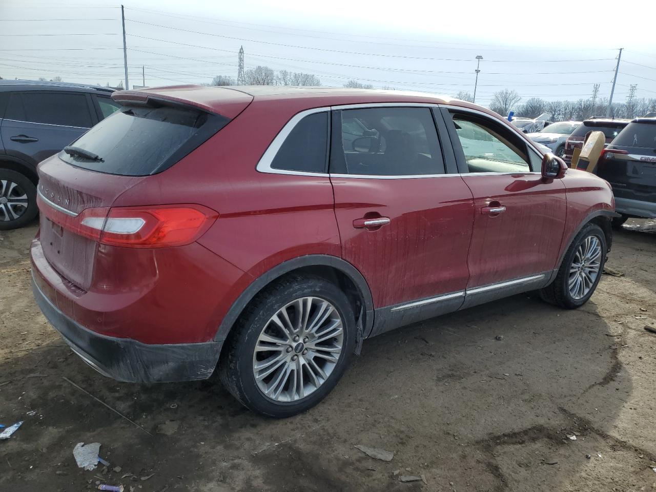 2017 Lincoln MKX VIN 2LMPJ6LR5HBL41140 Copart auction photo, front end damage thumbnail 3