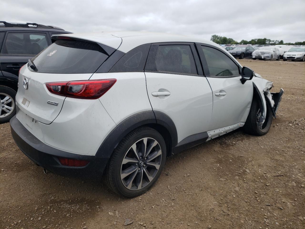 2019 Mazda CX-3 VIN JM1DKFC75K0430357 Copart auction photo, all over / undercarriage damage thumbnail 3