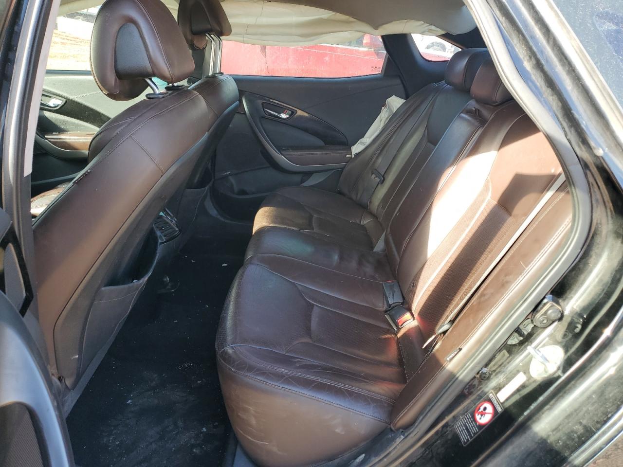 2013 Hyundai Azera VIN KMHFG4JG6DA204337 Copart auction photo, side / rear end damage thumbnail 10