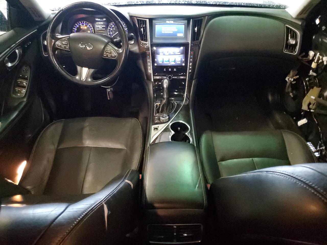 2014 Infiniti Q50 VIN JN1BV7AP9EM692390 Copart auction photo, front end damage thumbnail 8